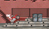 Bike stunt trắng chuột 2